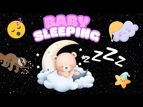 2-Hour Lullaby Sleep Music for Babies 💤 Instantly Within 3 Minutes ♥ ♫ Mozart Brahms Lullaby