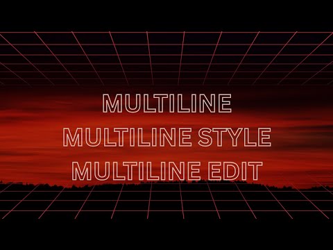 AutoCAD Tutorial for Beginners-MULTILINE, MULTILINE STYLE AND MULTILINE EDIT