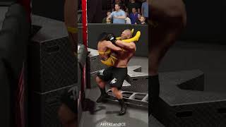 🔥#BrockLesnar vs #RheaRipley🔥Part 32 #wwe2k25 #shorts #AKFireAndIce #wwe #seo