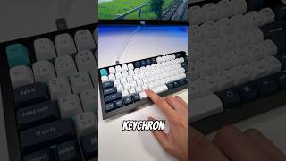 HOW is this keyboard SO GOOD?! 😳 #mechanicalkeyboard #customkeyboard #keyboard #keychron