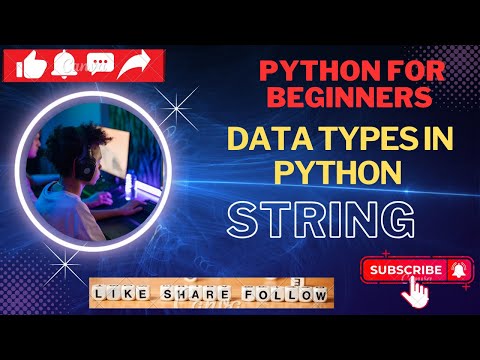 data types in python |string in python | data type kiya hain