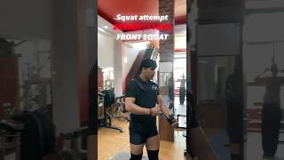 250 front squat attempt #fitness #motivation #powerworkout #powerfit #gymmotivation #fitness