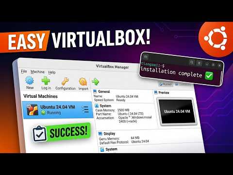 Installing VirtualBox on Ubuntu 24.04 LTS Setup | Step by Step Ultimate Guide 2026 #linux #ubuntu
