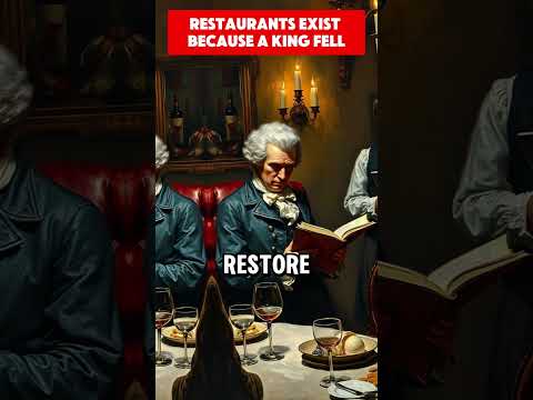 How a Fallen Kingdom Gave Us Restaurants