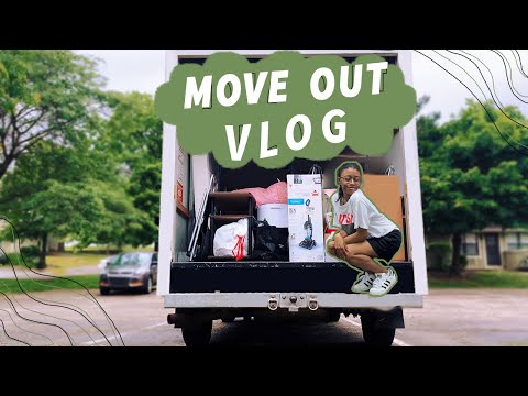 Move OUT Vlog | Bye To My First Apartment!