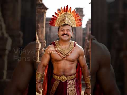 Unbelievable Transformations Vijayakanth Rocks the Horned War !!! #vijayakanth #fans #shorts #ai