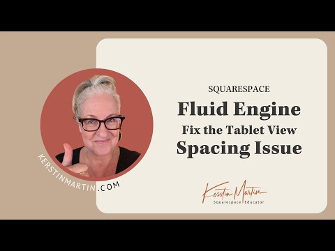 Squarespace Fluid Engine: Fix the Tablet Spacing Issue
