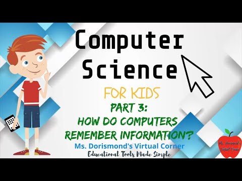 🖥 How Do Computers Remember Information? | Computer Science for Kids Part 3 | Grades K-2