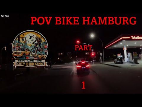 POV bike Hamburg #1 - autumn night ride premiere (uncut raw)