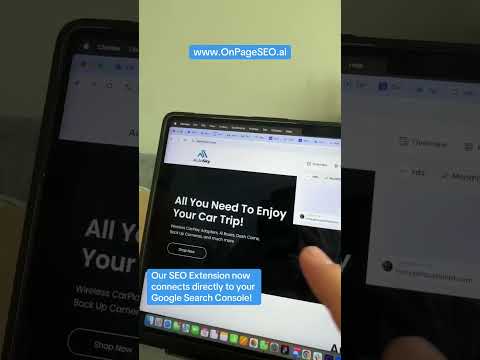 Our OnPageSEO.ai SEO Extension now connects directly to your Google Search Console! Try our premium
