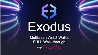 How to get started with the Exodus Multichain Web3 Wallet? (FULL Walk-through)