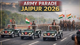 ARMY PARADE 2026 | ARMY PARADE JAIPUR | ARMY DAY PARADE FULL PREPARATION LIVE TODAY 