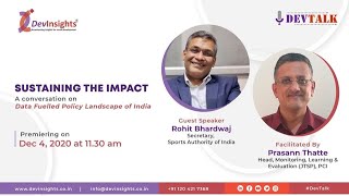 DevTalk Episode 1 : Data-Fuelled Policy Landscape of India