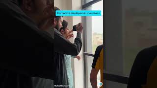 Corporate employees be like: weather report ⋙ project report 🌧😂