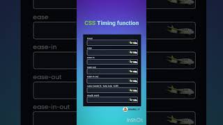 CSS animation timing function to improve animation skills #shorts