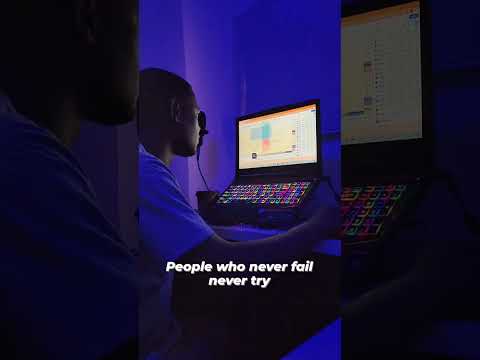 You have to lose your fear of failure... Trade it out