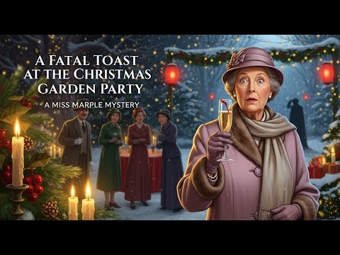 A Fatal Toast at the Christmas Garden Party | A Miss Marple Mystery