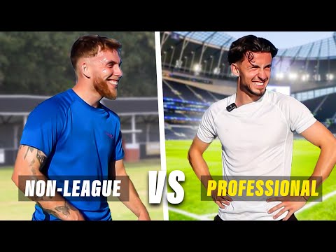 NON-LEAGUE vs PRO FOOTBALLER... (TRAINING with CONNOR PARSONS)