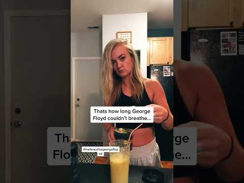 8 min 46 sec of silence for justice