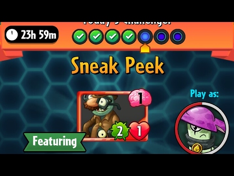 Pvz heros daily challenge (SNEAK PEEK)