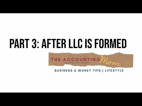 4 Steps After LLC is Formed