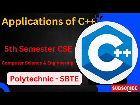 Applications of C++| CSE 5th Semester Polytechnic| Bihar Polytechnic CSE SBTE| #cse #sbtebihar #like
