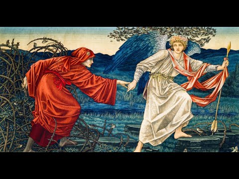 Mystical Art of Sir Edward Burne-Jones slideshow for your TV | No sound Background wallpapers