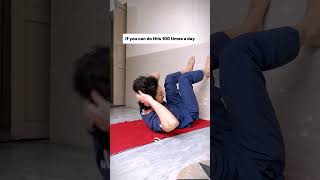 Flat Abs Fast! Do This Simple Home Exercise #shorts