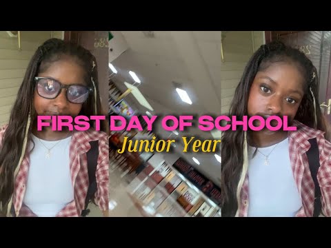 GRWM: FIRST DAY OF SCHOOL + MINI VLOG | lots of yapping, ootd, my school rules and more 🫩‼️
