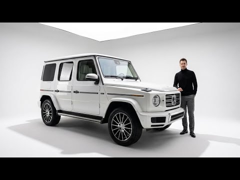 The 2026 Mercedes EQG Does a 360° TANK TURN! (Electric G-Wagon)