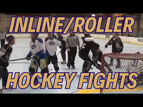 Intense Inline/Roller Hockey Fights
