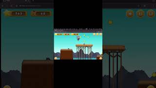 Build 2D game 'Ninja' with HTML, CSS & JavaScript!🥵🫣🤩 (With Code)#2dgame #javascript #shorts
