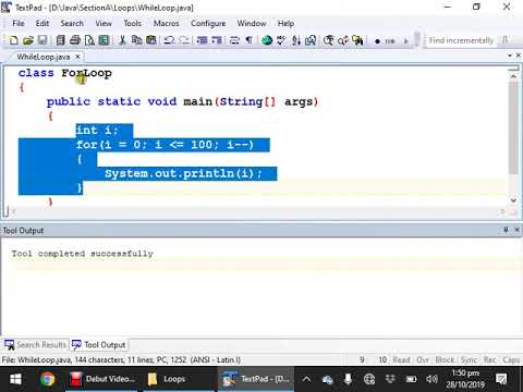 Explain Loops and Methods in Java in Detail word By word