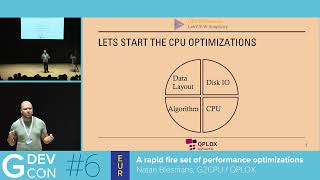 A rapid fire set of performance optimizations