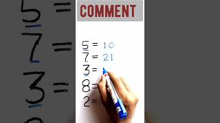 #shortsforfun #mathfun #timestable #timestabletrick #additintricks #viralshorts #shortvideo