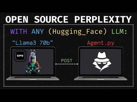 Build Open Source "Perplexity" agent with Llama3 70b & Runpod - Works with Any Hugging Face LLM!