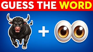 Guess The WORD By Emojis? 🤔🙄 Best Emoji Quiz 2026 | Quiz Dino