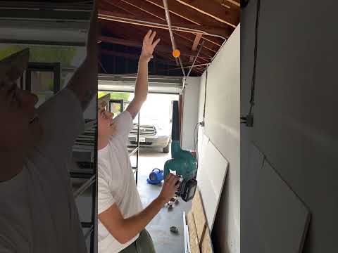 Job site fun #construction #huntingtonbeach #satisfying #drywall #framing #california
