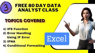 #3 Data Analyst Training in Tamil: Learn in Just 80 Days for Free/Data Analysis Using Excel Day-3