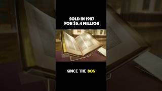An Original Gutenberg Bible! #shorts #bible #history