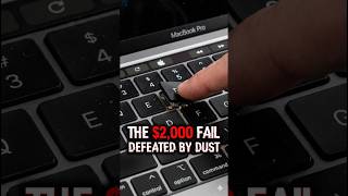 Dust Wins Against $2000 Laptop 💻📉 #Shorts #Apple #MacBook #techfails #laptop #iphone #design