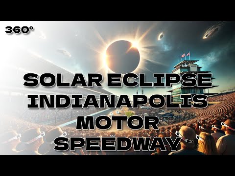 Experience Totality in 360° | Total Solar Eclipse at Indianapolis Motor Speedway