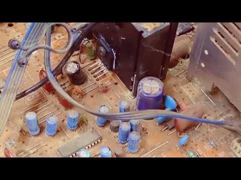 LG VERTICAL SECTION PROBLEM // LG CRT TV VERTICAL SECTION_TDA4865AJ IC