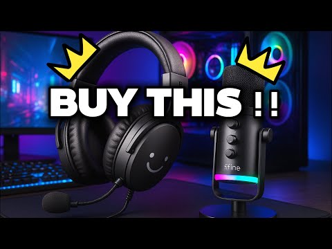 You Won’t Believe This Budget Gaming Audio Setup!: FIFINE Ampligame AM8 + H9.