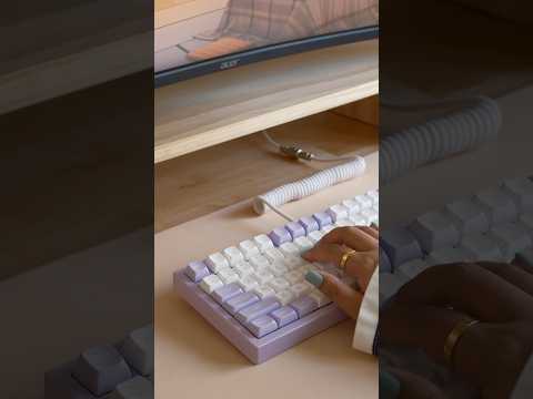 bubble-wrap keyboard 🫧 #asmr #keyboard #tech