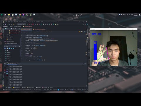 Volume Control By Gesture OpenCV Python.