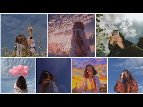 Sky dpz for girls💙|| Aesthetic  photography Ideas