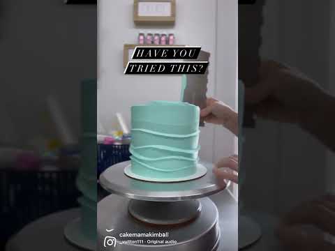 First time trying this cake trend. 10/10 recommend. #cakereels #caketrends #cakemama #shorts