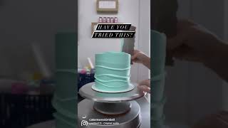First time trying this cake trend. 10/10 recommend. #cakereels #caketrends #cakemama #shorts
