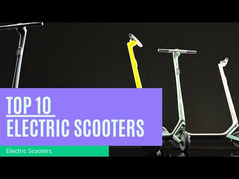 Top 10 Electric Scooters for 2021